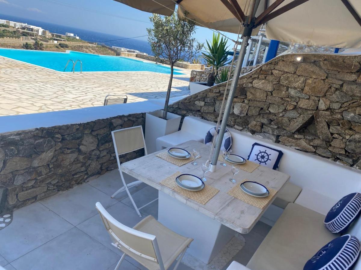 Апартаменты Rineia Complex By Live&Travel Mykonos Town Экстерьер фото